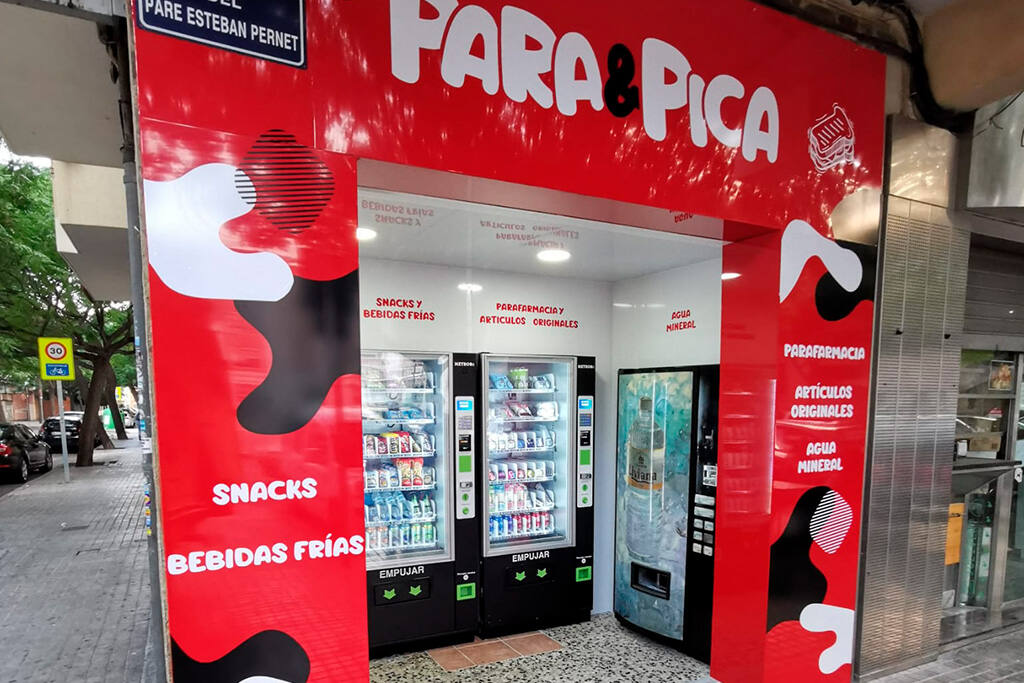 Nueva Tienda Vending Para&Pica en Valencia