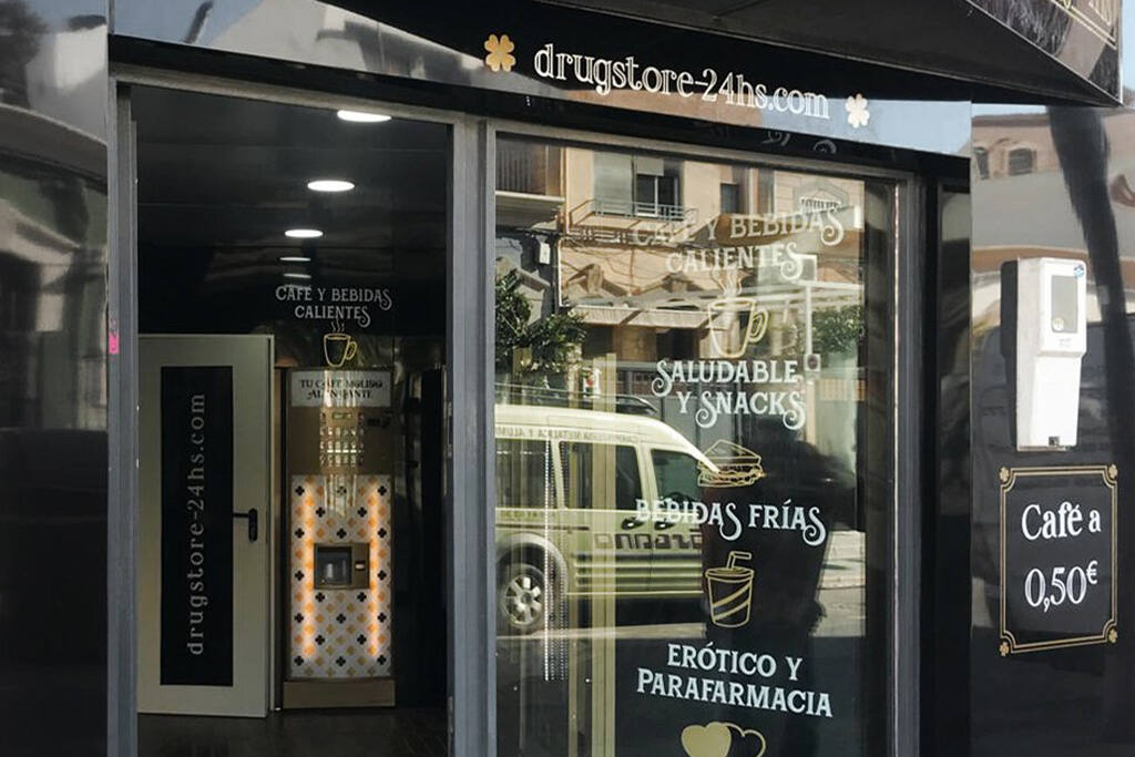 Nueva Tienda Vending Drugstore 24hs en Almería